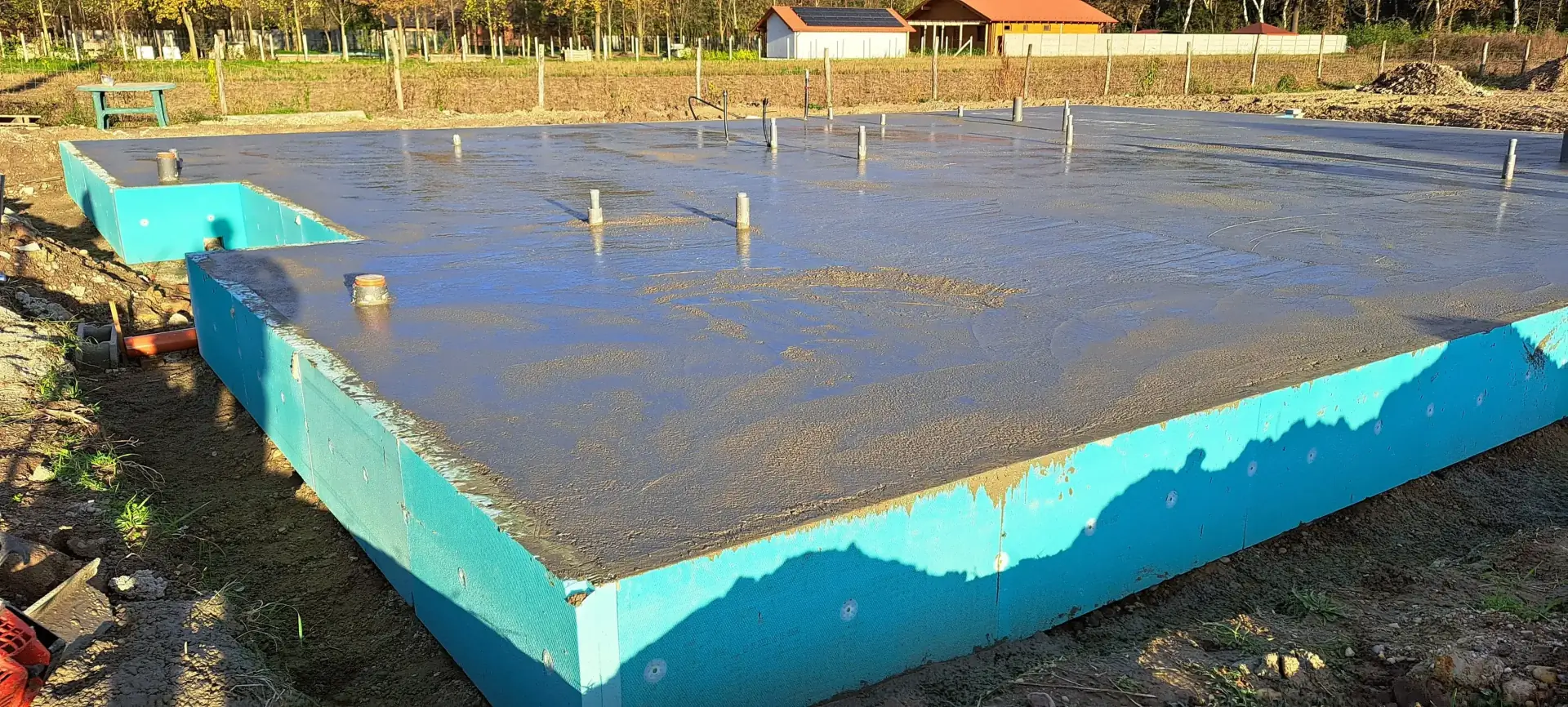 Alapozás és szerkezetépítés