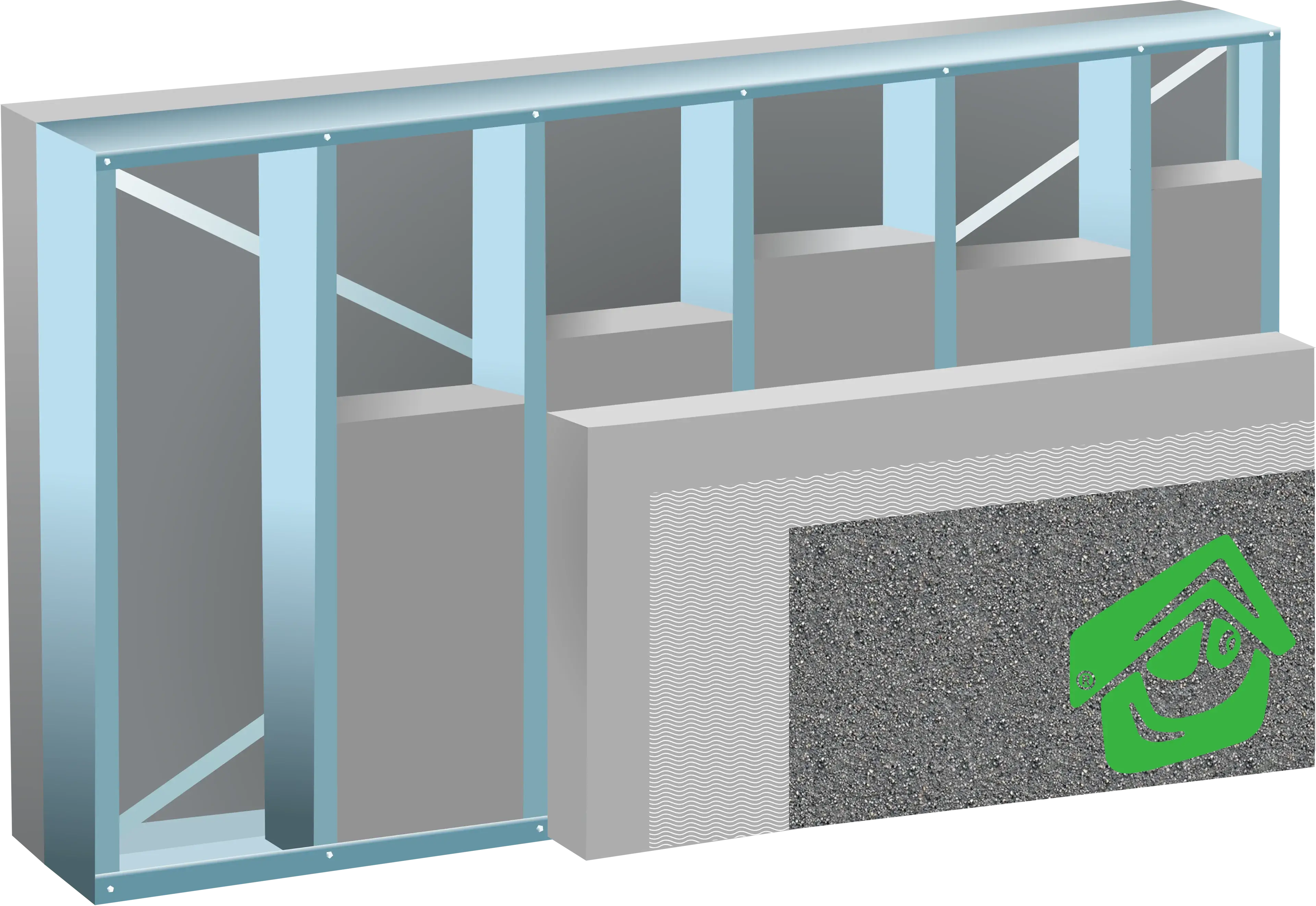 Homogén falrendszer